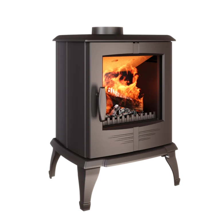 kominek na drewno KAWMET P8 (7,9 kW) EСO wizualizacja