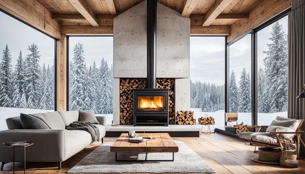 zastosowanie kominków na pellet