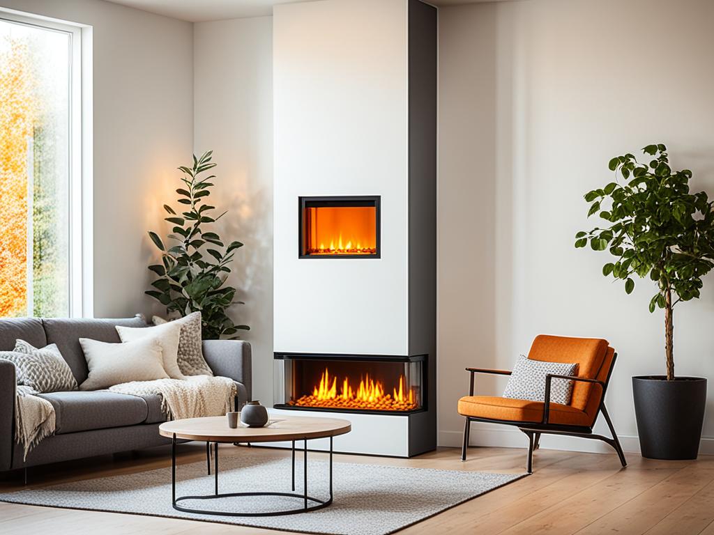 kominki na pellet z zamkniętą komorą spalania