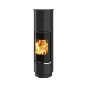 Kominek na drewno Thorma Delia Plus 7,5 kW — kafel grafitowy