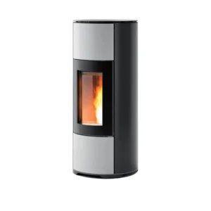 Piecyk na pellet Halo 8 kW – MCZ — szara blacha