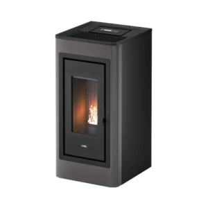Kominek na pellet Kobe 11,0 kW – Cadel — antracytowa blacha