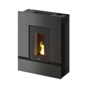 Kominek na pellet Mithos UP Plus 12,0 kW – Cadel — antracytowa blacha
