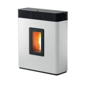 Piecyk na pellet Philo C. Air 14,0 kW – MCZ — biała blacha