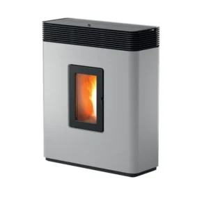 Piecyk na pellet Philo C. Air 14,0 kW – MCZ — szara blacha
