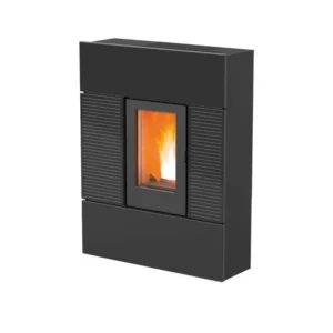 Piecyk na pellet Ray C. Air 8 kW – MCZ — czarny kafel