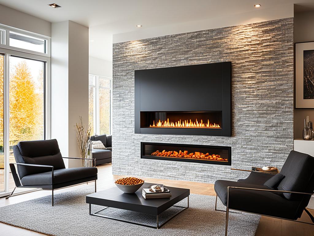 kominek na pellet z rozprowadzeniem ciepłego powietrza