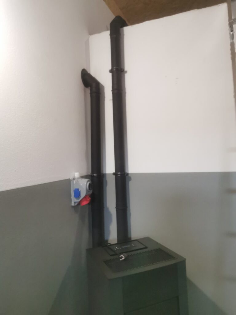 Kominki na pellet z DGP — realizacja 18