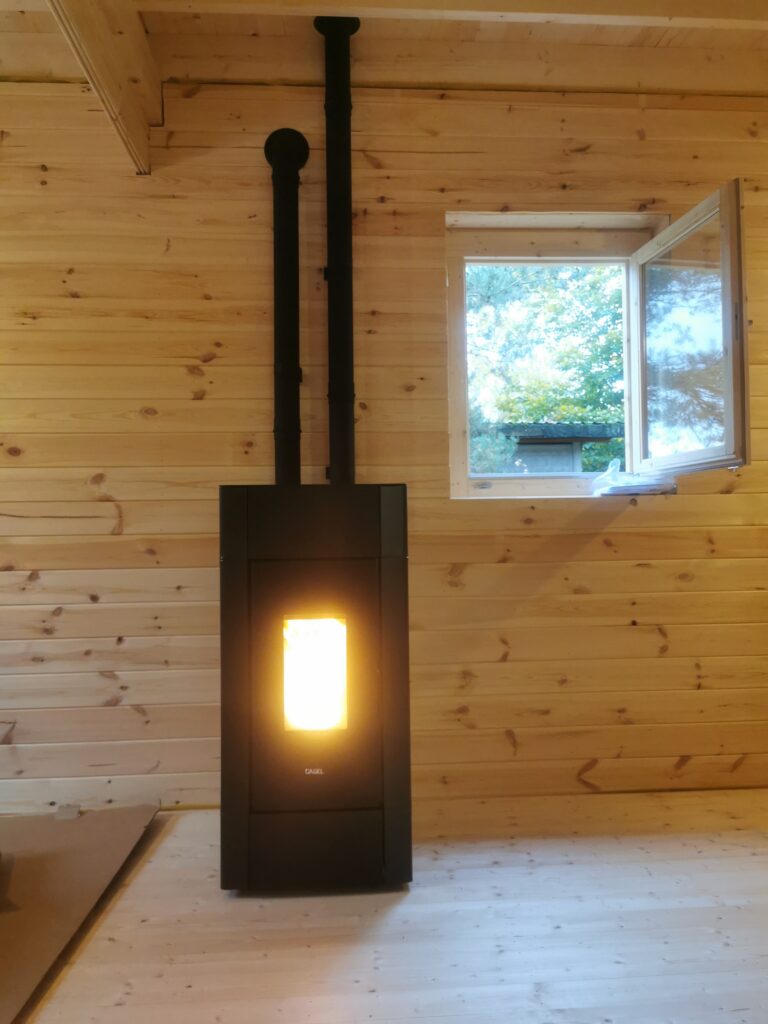 Kominki na pellet z DGP — realizacja 26