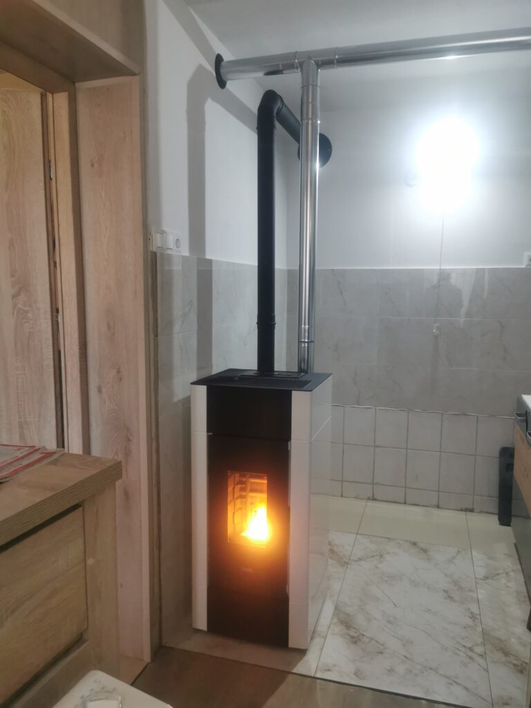 Kominki na pellet z DGP — realizacja 31