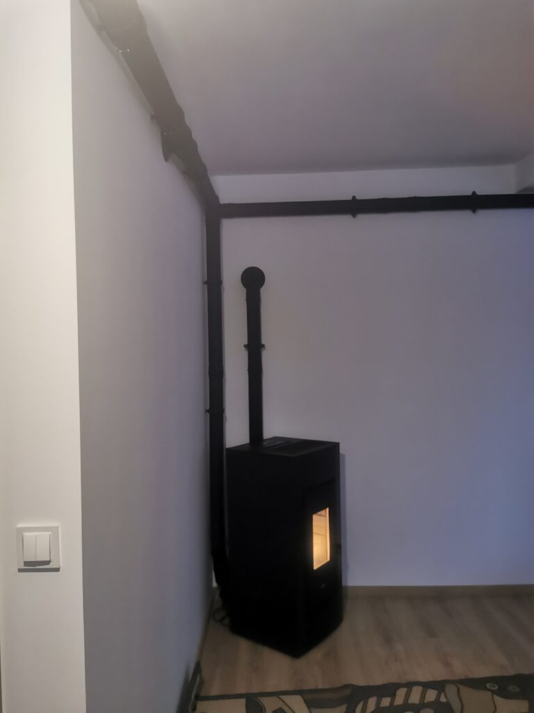 Kominki na pellet z DGP — realizacja 57